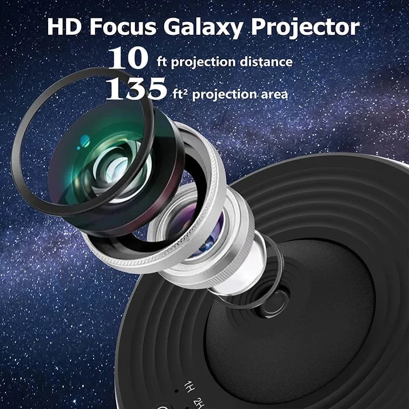 Big Summer Price Cut! Galaxy Projector: Bring the Universe into Your Bedroom