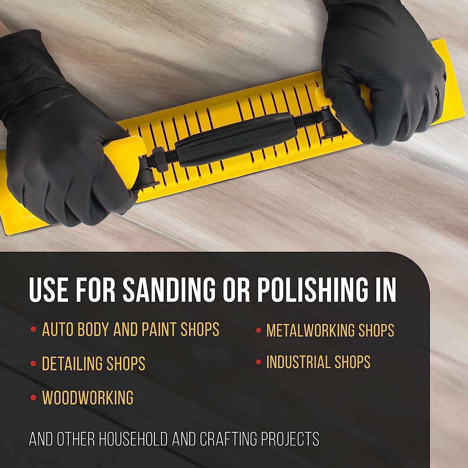 Master the Sanding Curve! Adjustable Radius Longboard Hand Sander, Efficient & Effortless