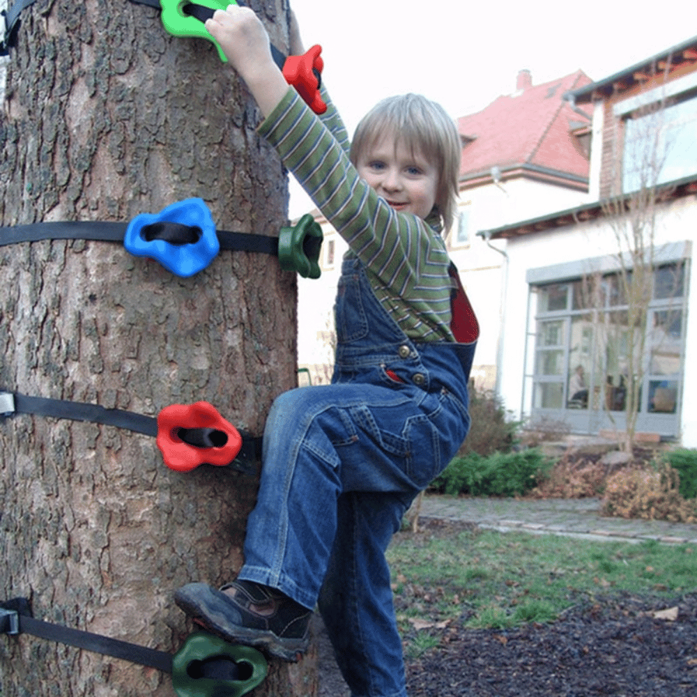 New Way of Parent-Child Interaction! Kids Backyard Rockclimbing Kit, Create an Exclusive Family Sports Haven