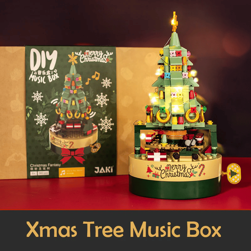 Christmas Exclusive! 361-Block Musical Christmas Tree, Immerse You in the Festive Experience
