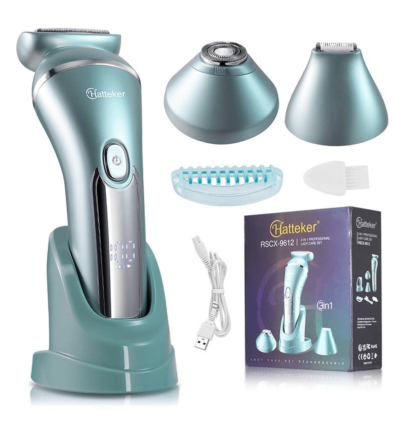 Shave Wet or Dry, Your Choice! Multifunctional Waterproof Women's Razor, Pamper Your Skin in the Shower
