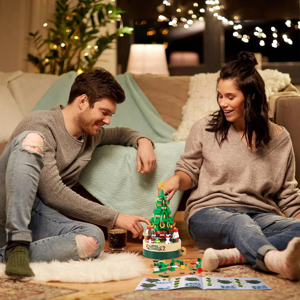 Christmas Exclusive! 361-Block Musical Christmas Tree, Immerse You in the Festive Experience
