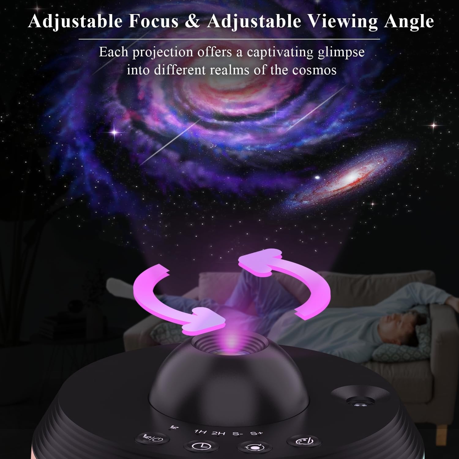 Big Summer Price Cut! Galaxy Projector: Bring the Universe into Your Bedroom