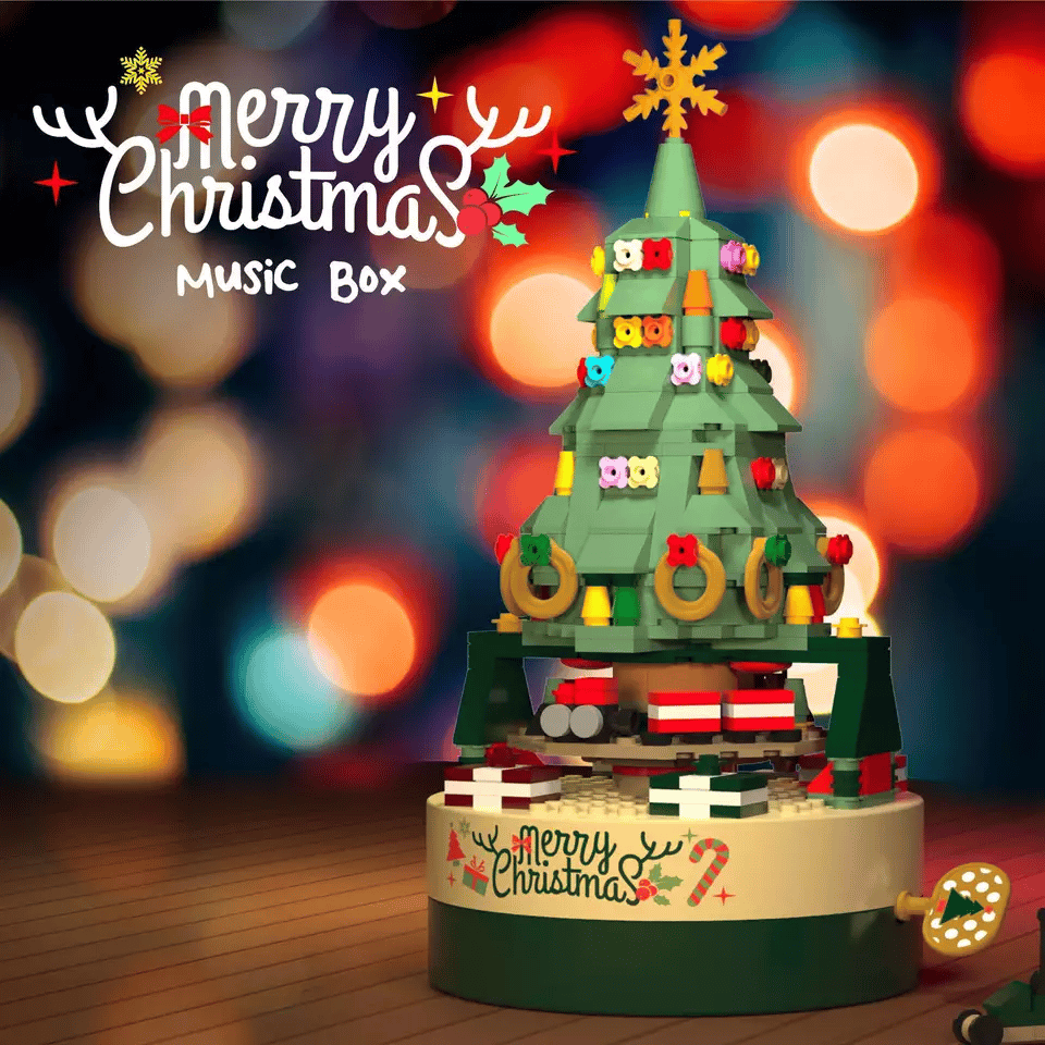 Christmas Exclusive! 361-Block Musical Christmas Tree, Immerse You in the Festive Experience