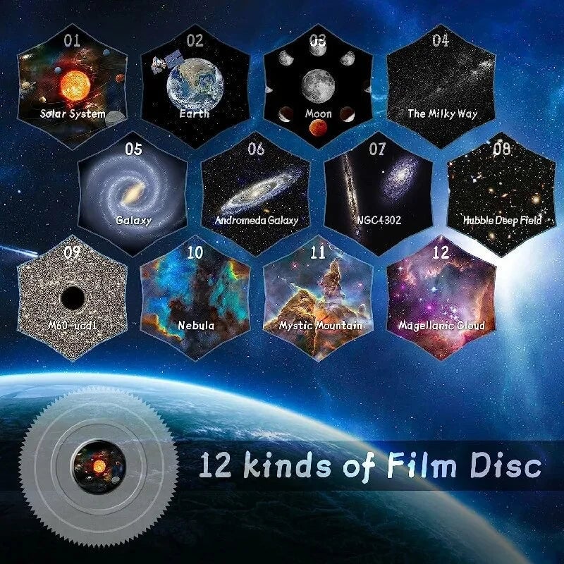 Big Summer Price Cut! Galaxy Projector: Bring the Universe into Your Bedroom