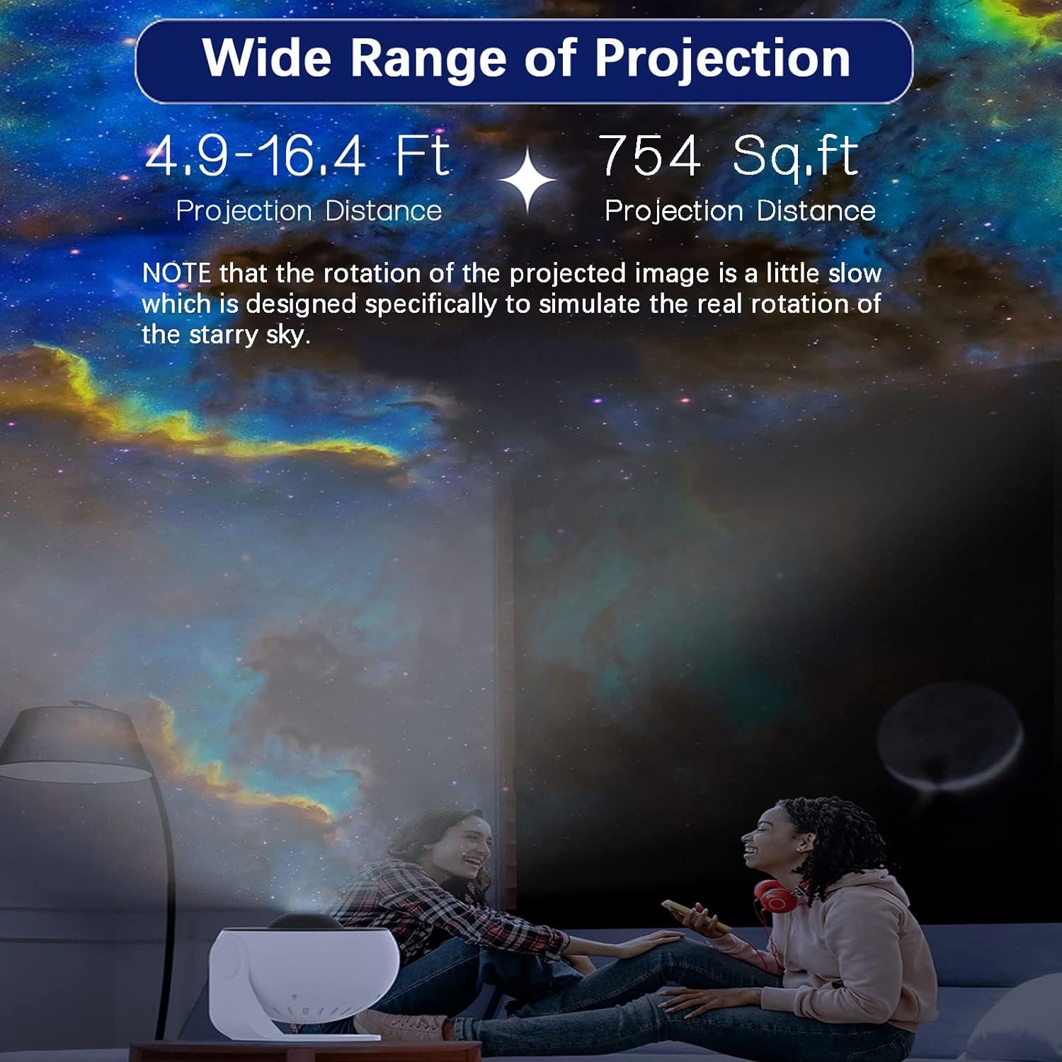 Big Summer Price Cut! Galaxy Projector: Bring the Universe into Your Bedroom