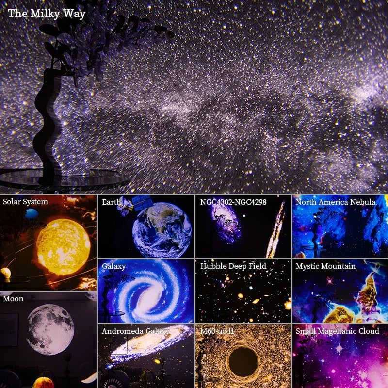 Big Summer Price Cut! Galaxy Projector: Bring the Universe into Your Bedroom